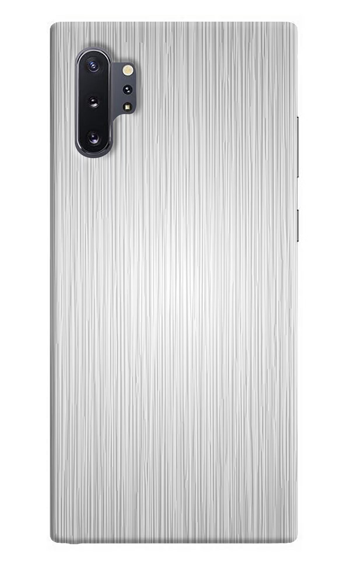 Wooden Grey Texture Samsung Note 10 Plus Hard Case Back Cover by Casekaro