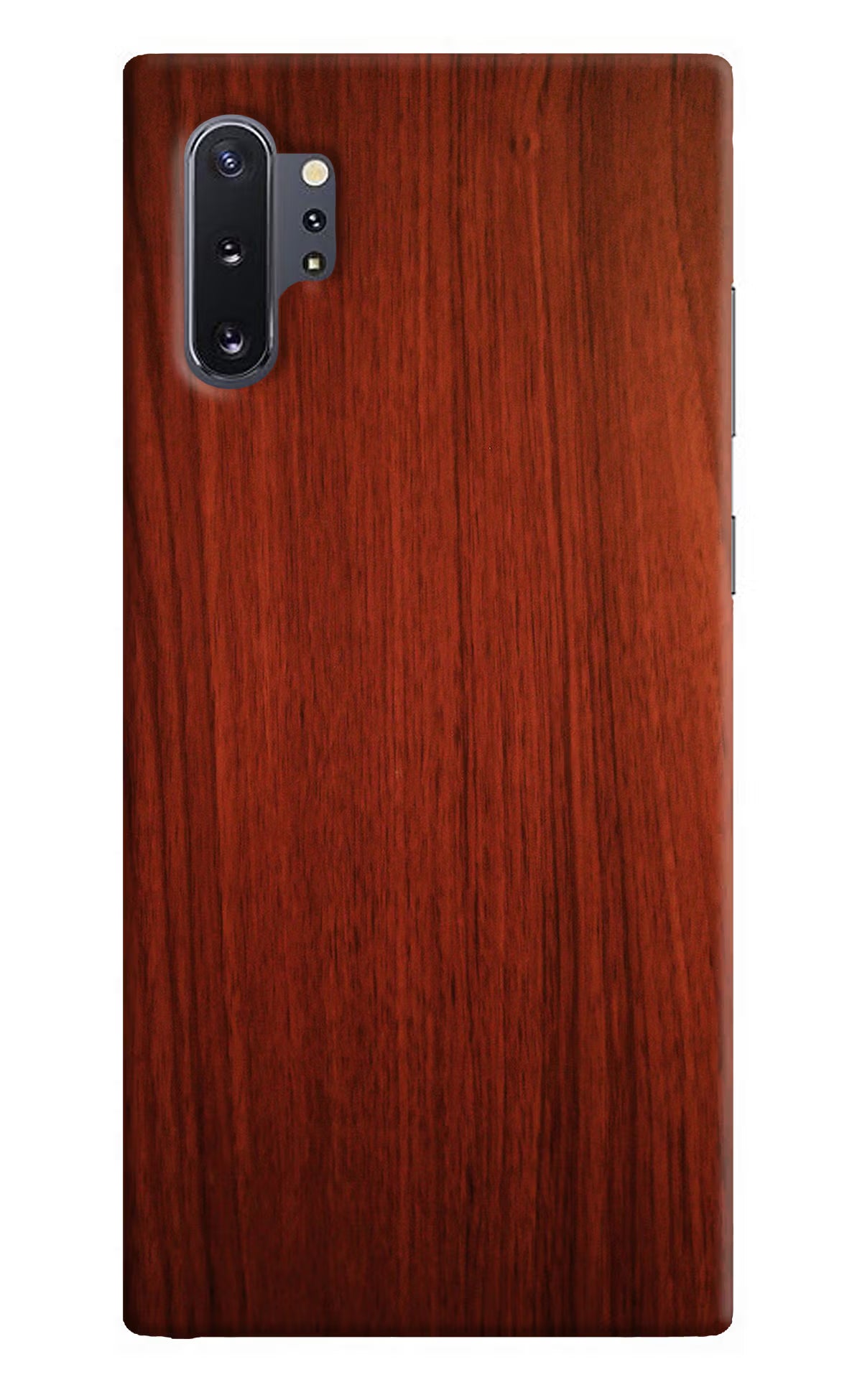 Wooden Plain Pattern Samsung Note 10 Plus Hard Case Back Cover by Casekaro