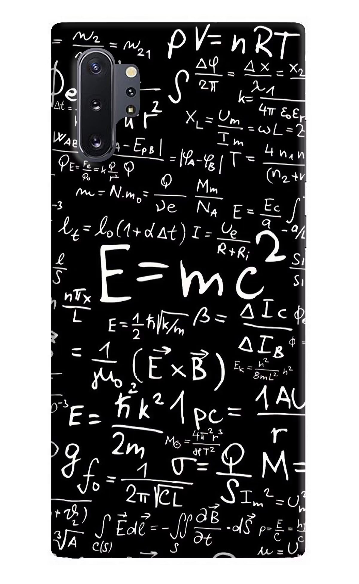 Physics Formula Samsung Note 10 Plus Hard Case Back Cover by Casekaro