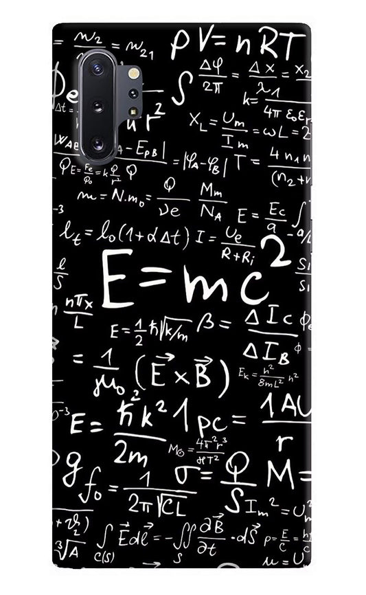 Physics Formula Samsung Note 10 Plus Hard Case Back Cover by Casekaro