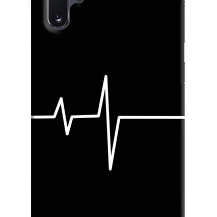 Heart Beats Samsung Note 10 Plus Hard Case Back Cover by Casekaro