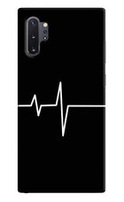 Heart Beats Samsung Note 10 Plus Hard Case Back Cover by Casekaro