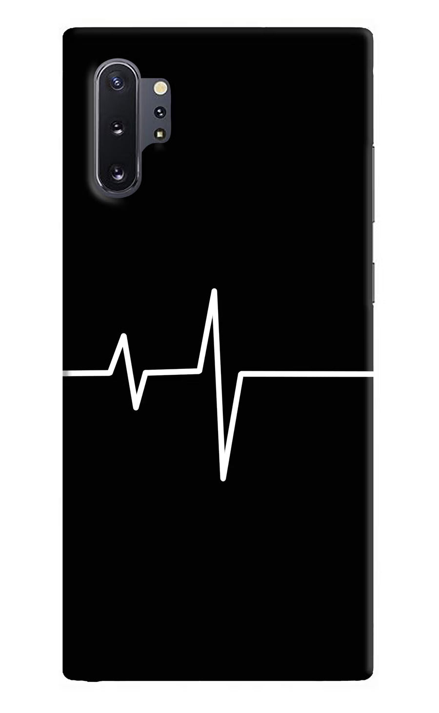 Heart Beats Samsung Note 10 Plus Back Cover, Hard case
