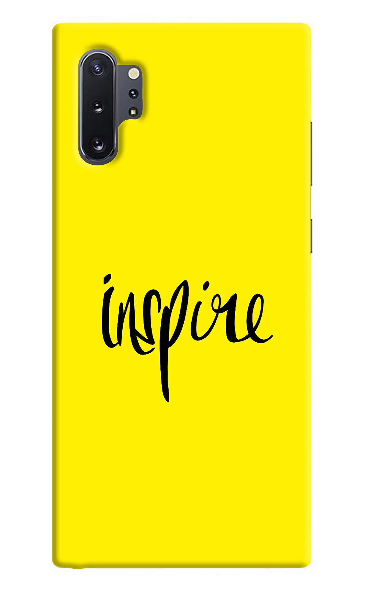Inspire Samsung Note 10 Plus Hard Case Back Cover by Casekaro