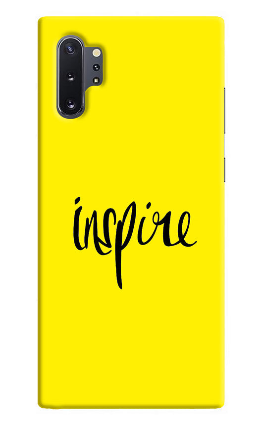 Inspire Samsung Note 10 Plus Hard Case Back Cover by Casekaro