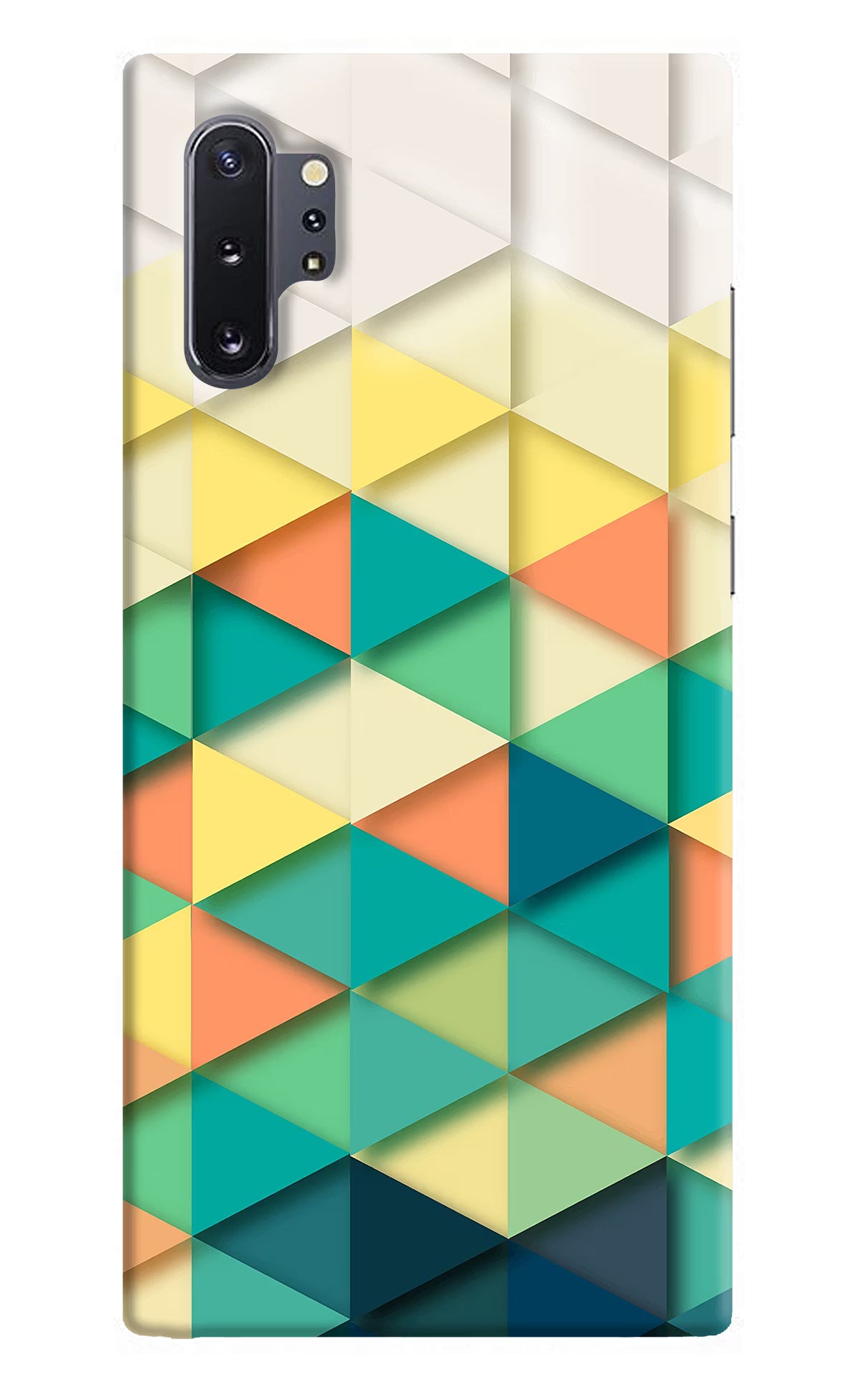 Abstract Samsung Note 10 Plus Hard Case Back Cover by Casekaro