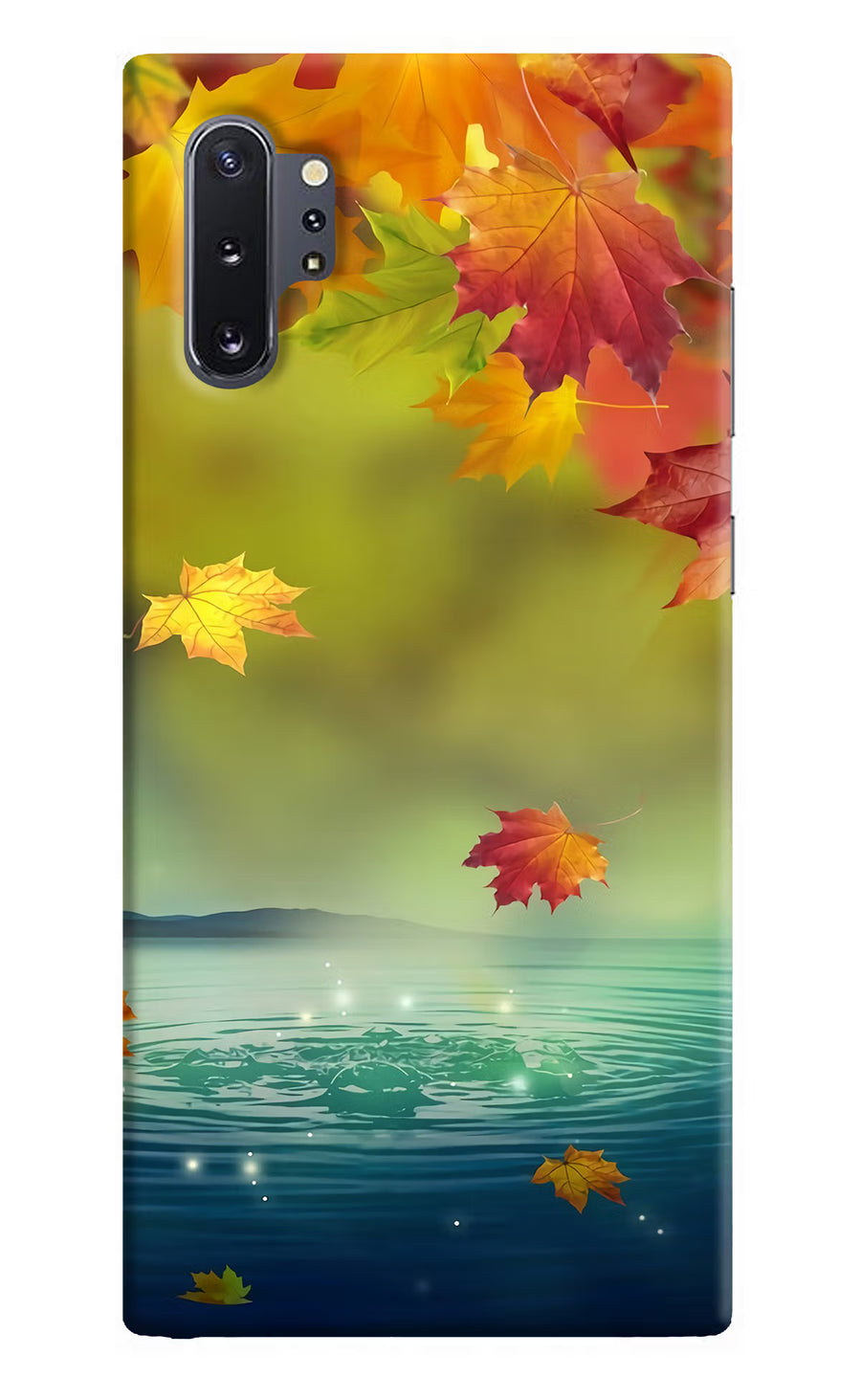 Flowers Samsung Note 10 Plus Back Cover, Hard case