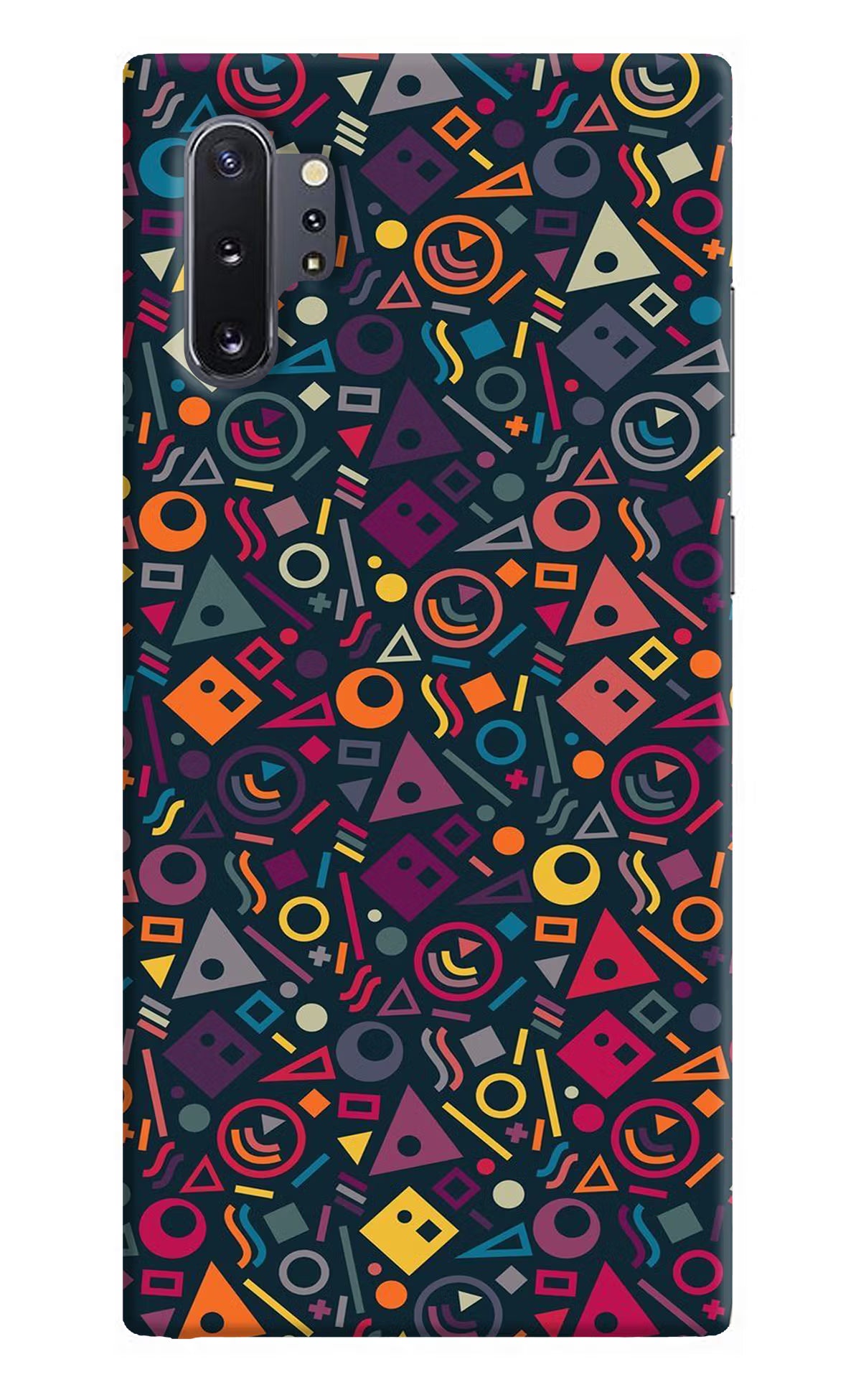 Geometric Abstract Samsung Note 10 Plus Hard Case Back Cover by Casekaro