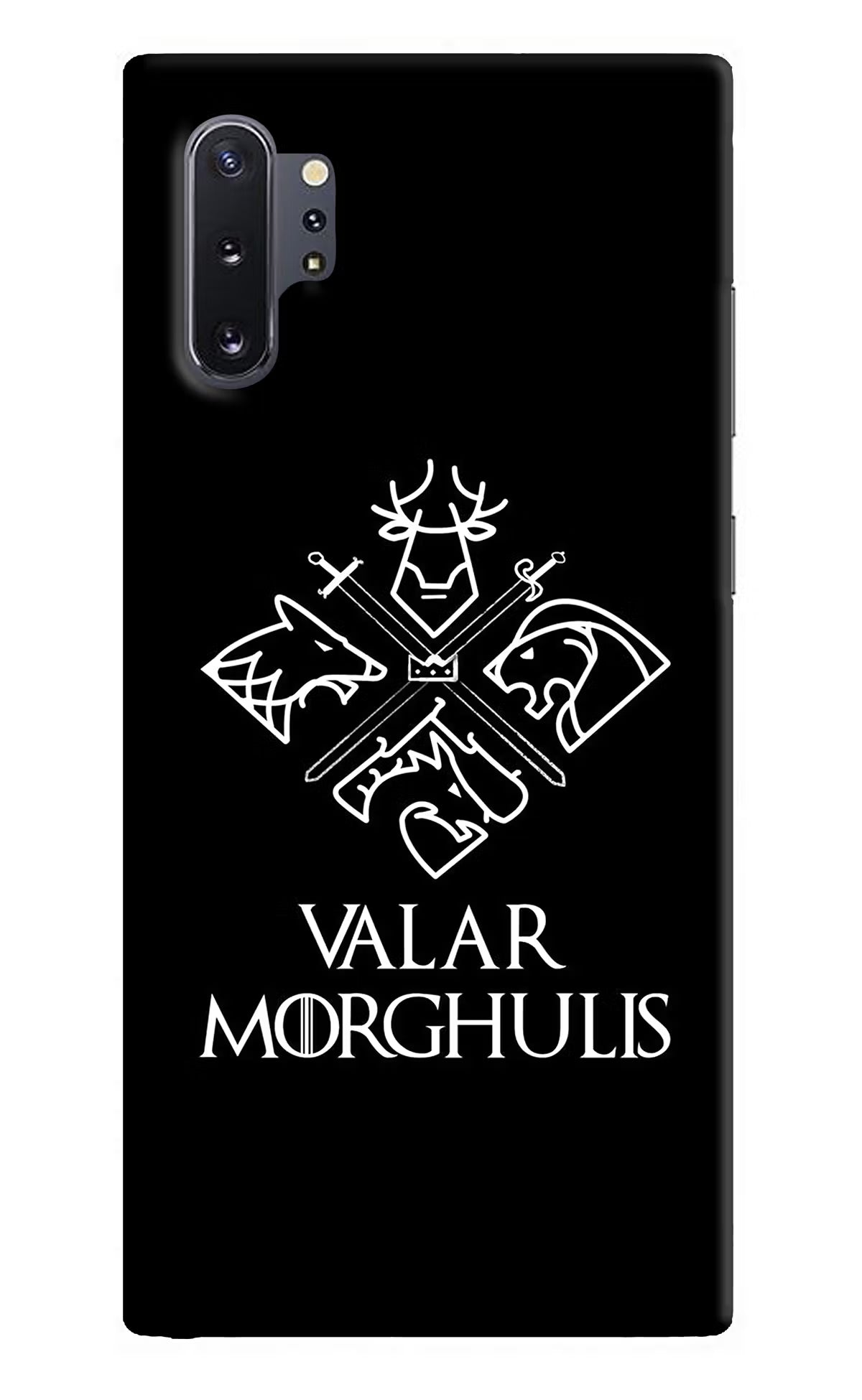 Valar Morghulis | Game Of Thrones Samsung Note 10 Plus Hard Case Back Cover by Casekaro