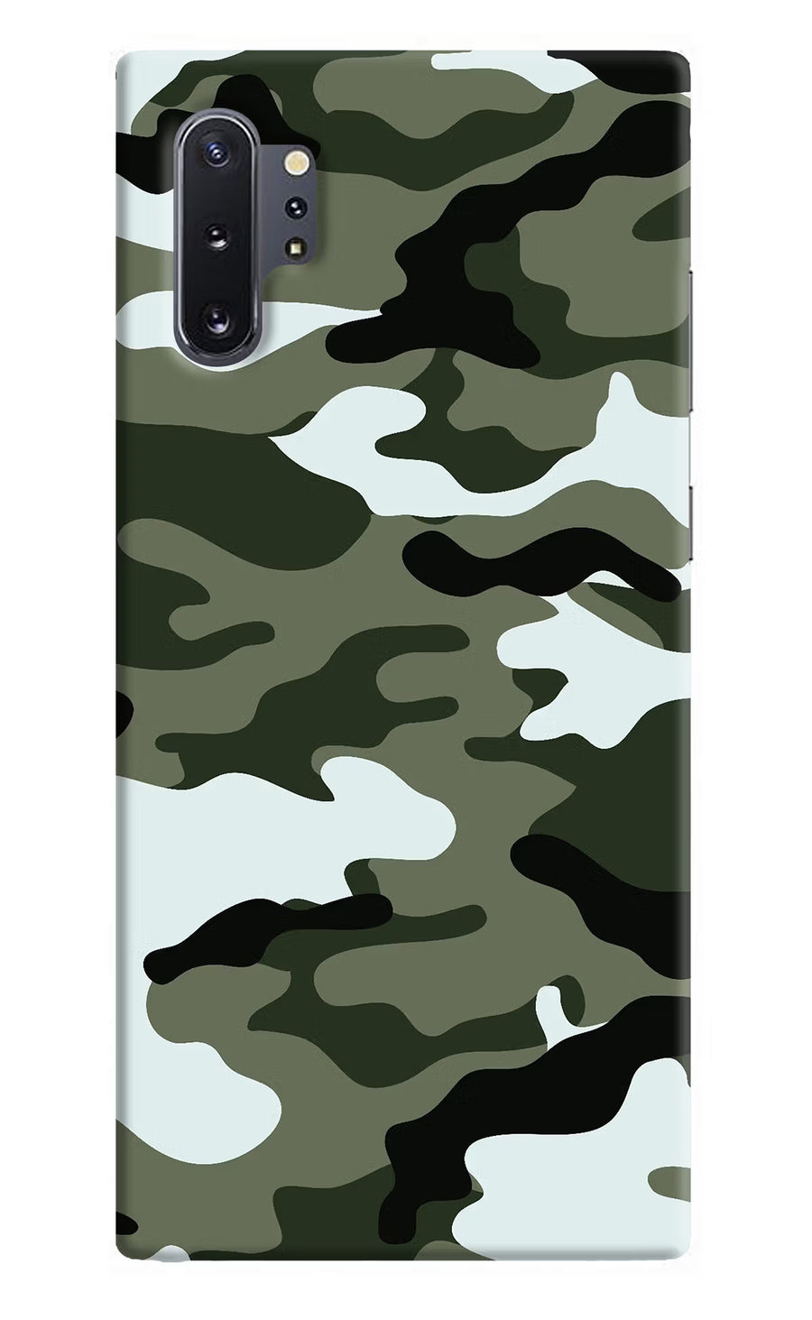 Camouflage Samsung Note 10 Plus Back Cover, Hard case