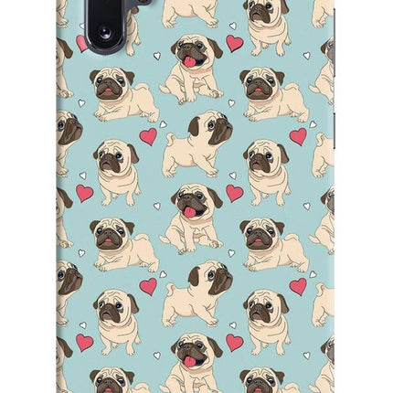 Pug Dog Samsung Note 10 Plus Hard Case Back Cover by Casekaro