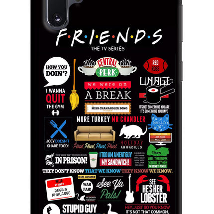 FRIENDS Samsung Note 10 Plus Hard Case Back Cover by Casekaro