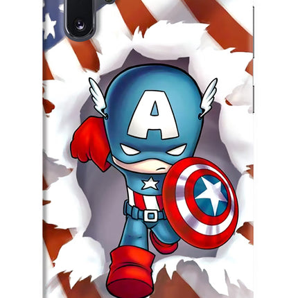 Captain America Samsung Note 10 Plus Hard Case Back Cover by Casekaro