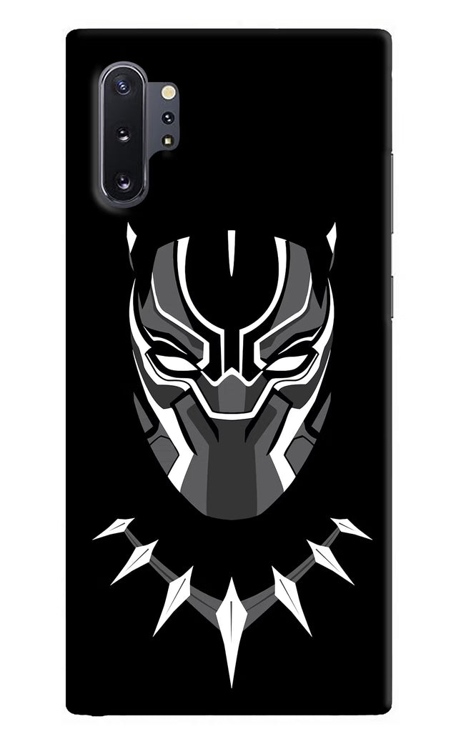 Black Panther Samsung Note 10 Plus Hard Case Back Cover by Casekaro