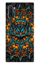Angry Owl Art Samsung Note 10 Plus Hard Case Back Cover by Casekaro
