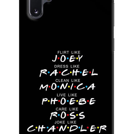 FRIENDS Character Samsung Note 10 Plus Hard Case Back Cover by Casekaro