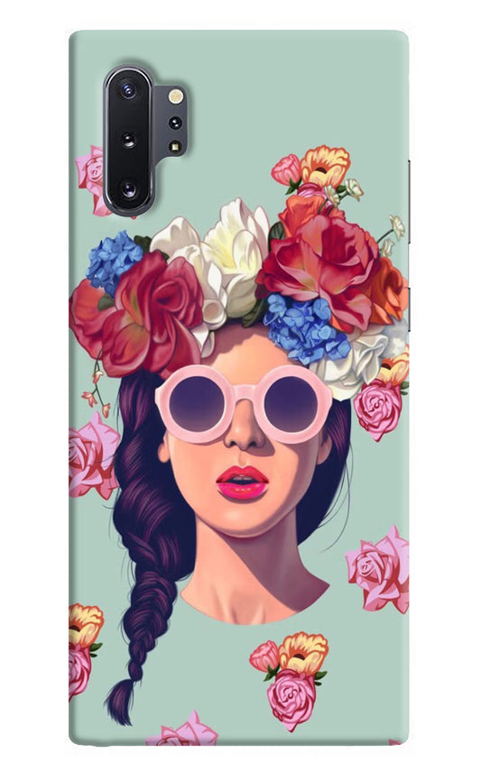Pretty Girl Samsung Note 10 Plus Hard Case Back Cover by Casekaro