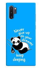 Keep Sleeping Samsung Note 10 Plus Hard Case Back Cover by Casekaro