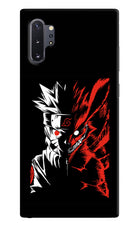 Naruto Two Face Samsung Note 10 Plus Hard Case Back Cover by Casekaro