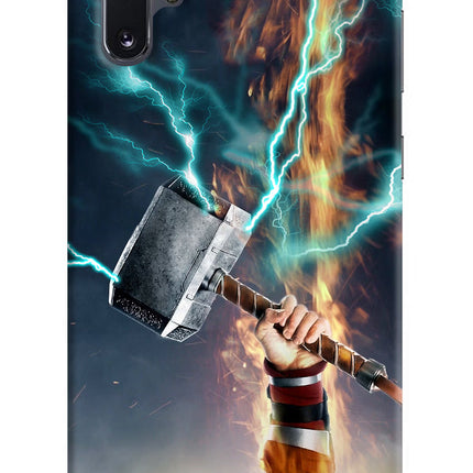 Thor Hammer Mjolnir Samsung Note 10 Plus Hard Case Back Cover by Casekaro