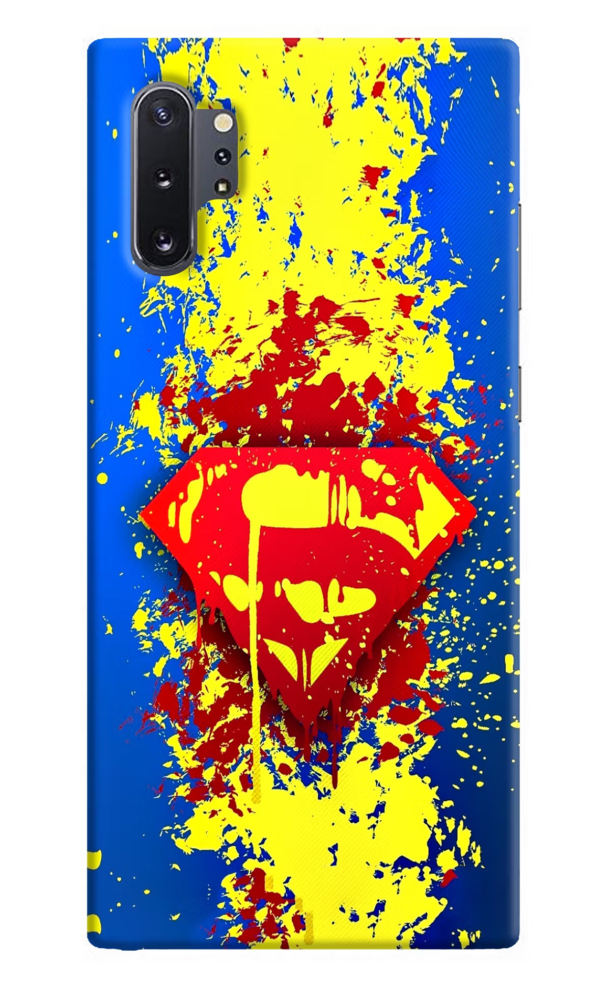 Superman logo Samsung Note 10 Plus Hard Case Back Cover by Casekaro