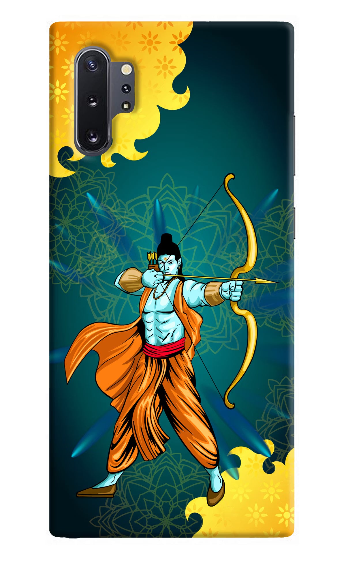 Lord Ram - 6 Samsung Note 10 Plus Hard Case Back Cover by Casekaro