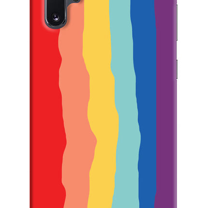 Rainbow Samsung Note 10 Plus Hard Case Back Cover by Casekaro