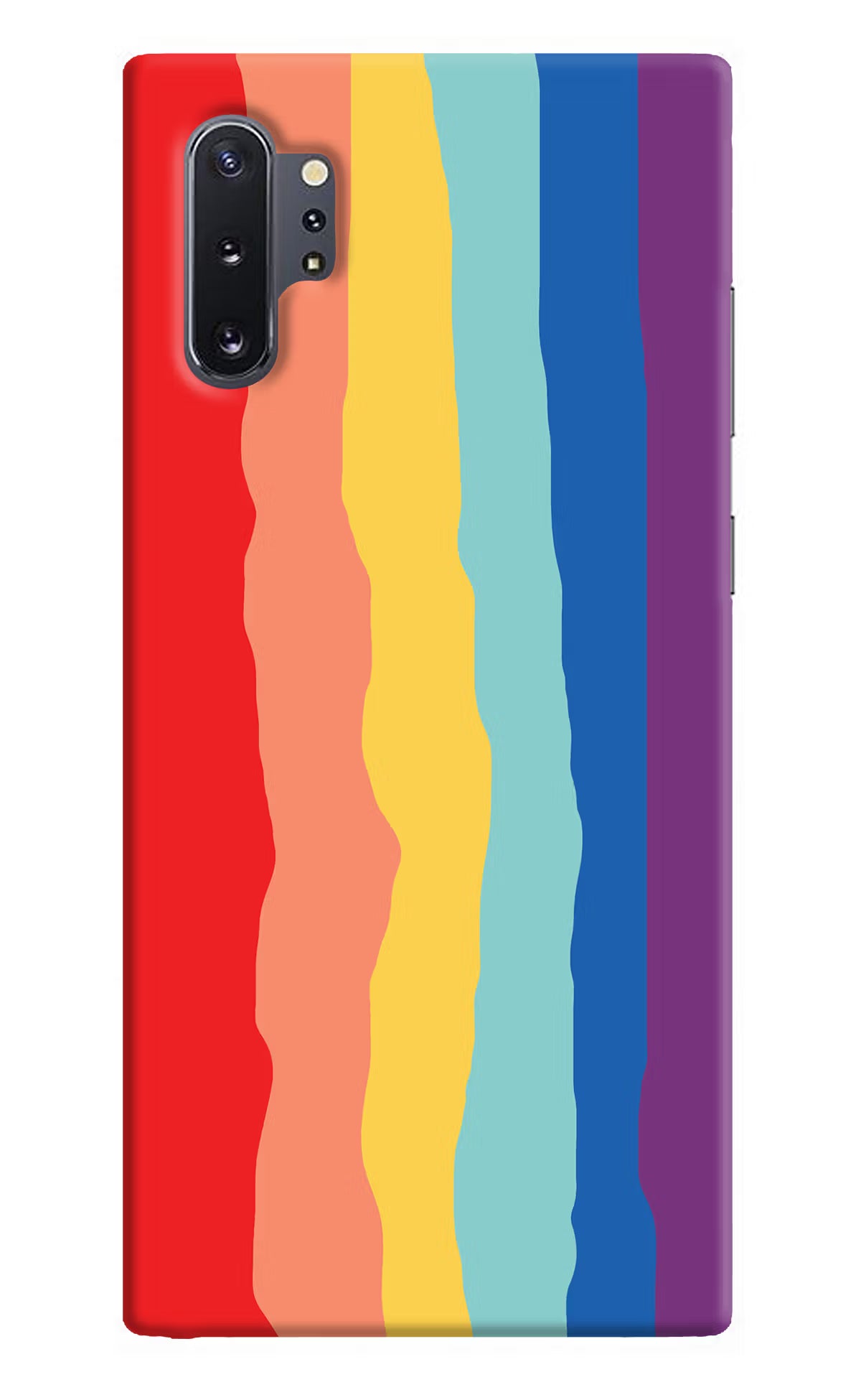 Rainbow Samsung Note 10 Plus Hard Case Back Cover by Casekaro