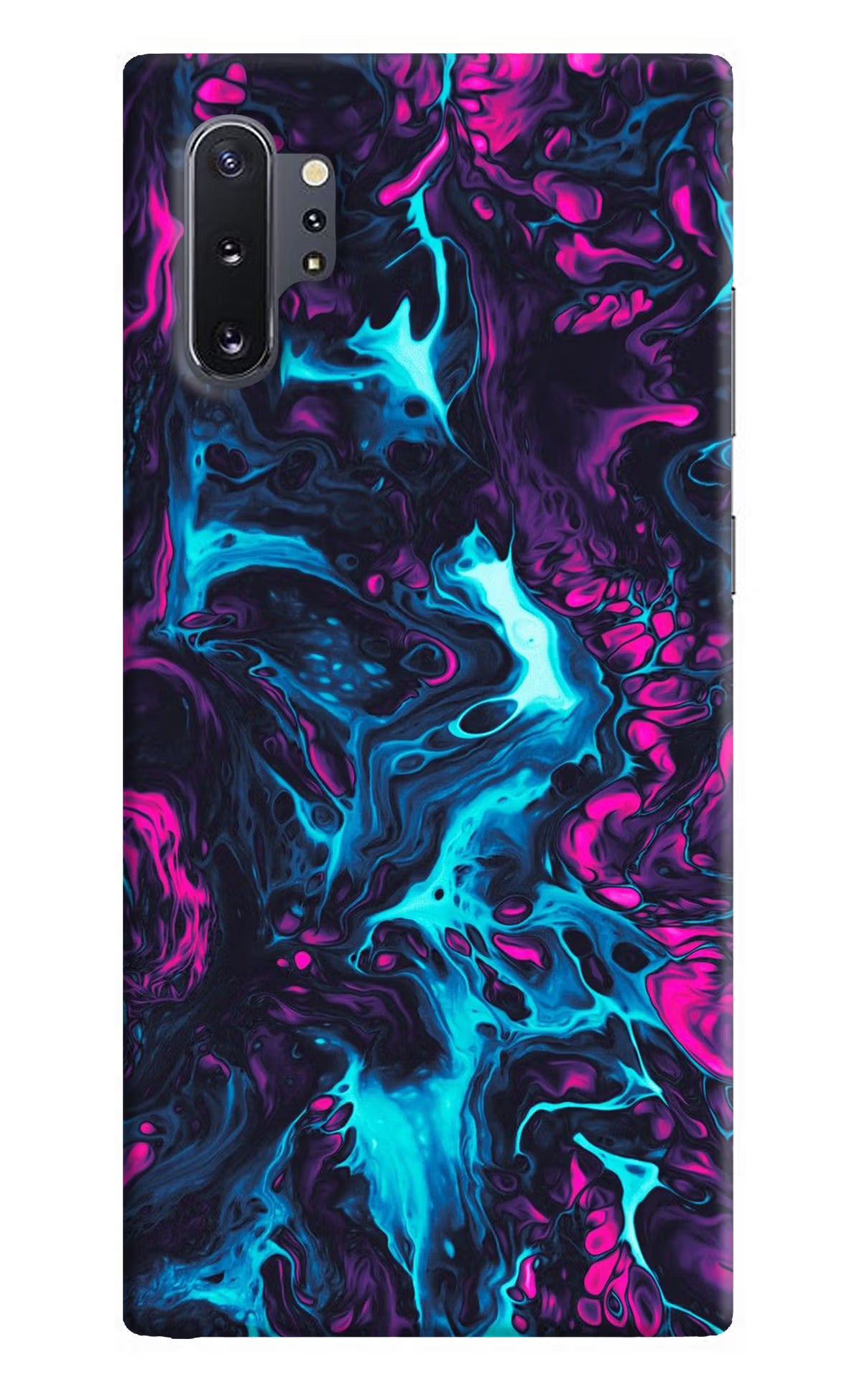 Abstract Samsung Note 10 Plus Hard Case Back Cover by Casekaro