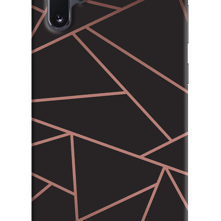 Geometric Pattern Samsung Note 10 Plus Hard Case Back Cover by Casekaro