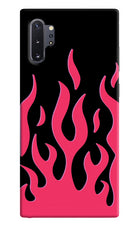 Fire Flames Samsung Note 10 Plus Hard Case Back Cover by Casekaro