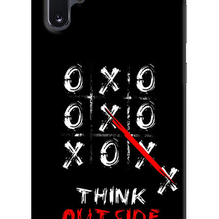 Think out of the BOX Samsung Note 10 Plus Hard Case Back Cover by Casekaro