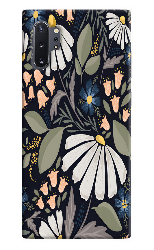 Flowers Art Samsung Note 10 Plus Hard Case Back Cover by Casekaro