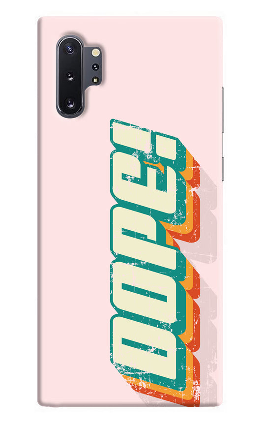 Dope Samsung Note 10 Plus Hard Case Back Cover by Casekaro