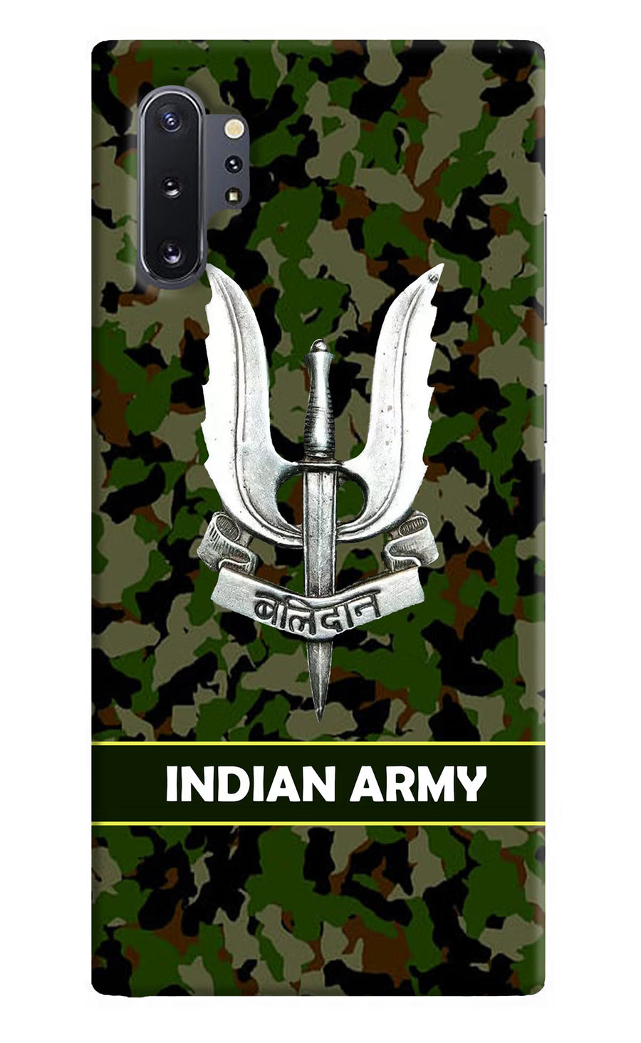 Balidan Indian Logo Samsung Note 10 Plus Back Cover, Hard case