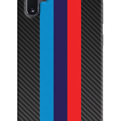 BMW Stripes Pattern Samsung Note 10 Plus Hard Case Back Cover by Casekaro