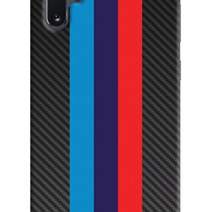 BMW Stripes Pattern Samsung Note 10 Plus Hard Case Back Cover by Casekaro