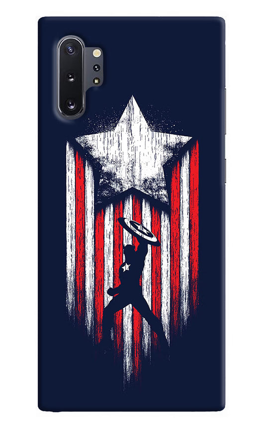 Captain America Marvel Art Samsung Note 10 Plus Hard Case Back Cover by Casekaro