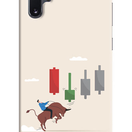 Bull Trading Momentum Samsung Note 10 Plus Hard Case Back Cover by Casekaro