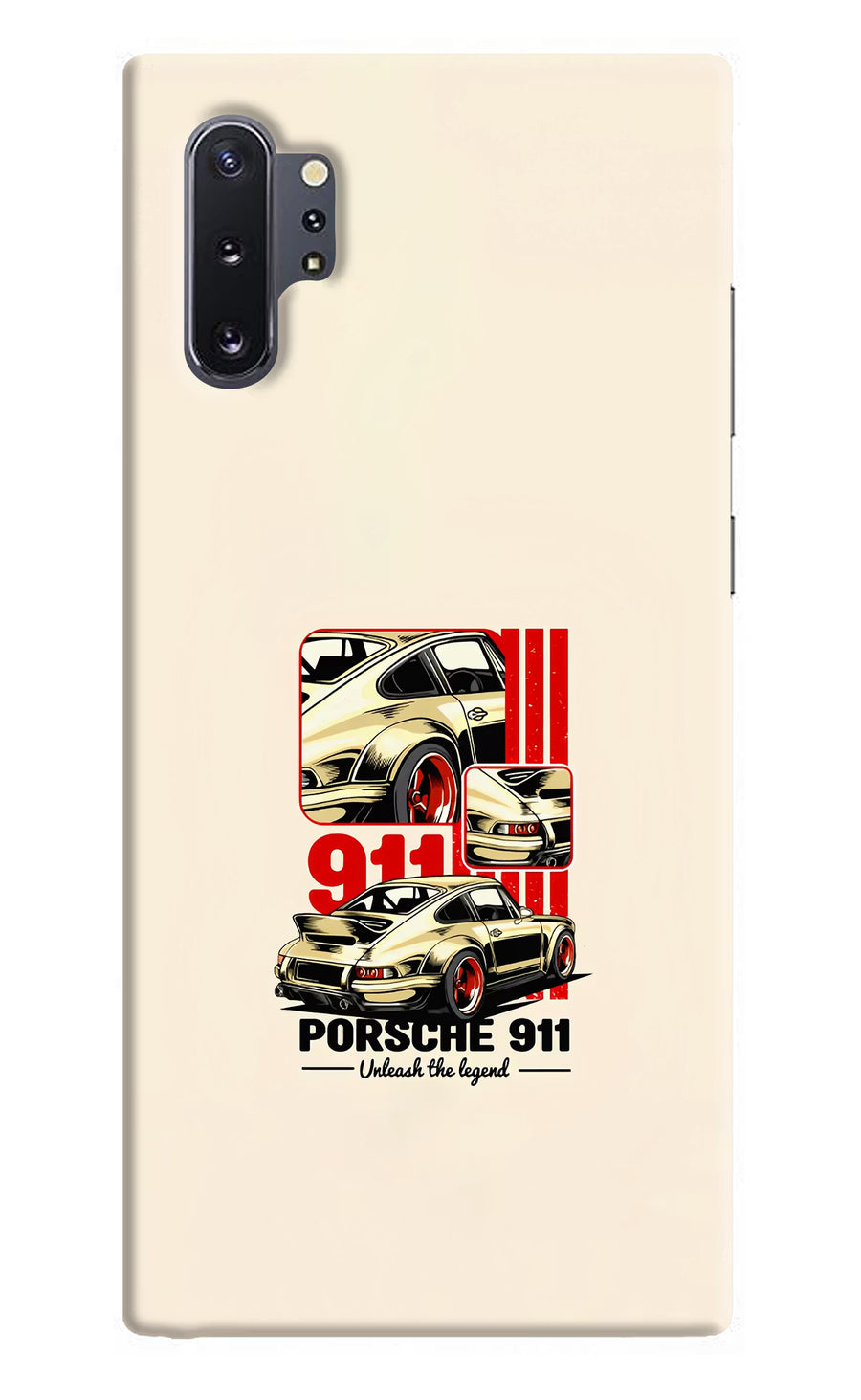 Classic Porsche 911 Samsung Note 10 Plus Back Cover, Hard case