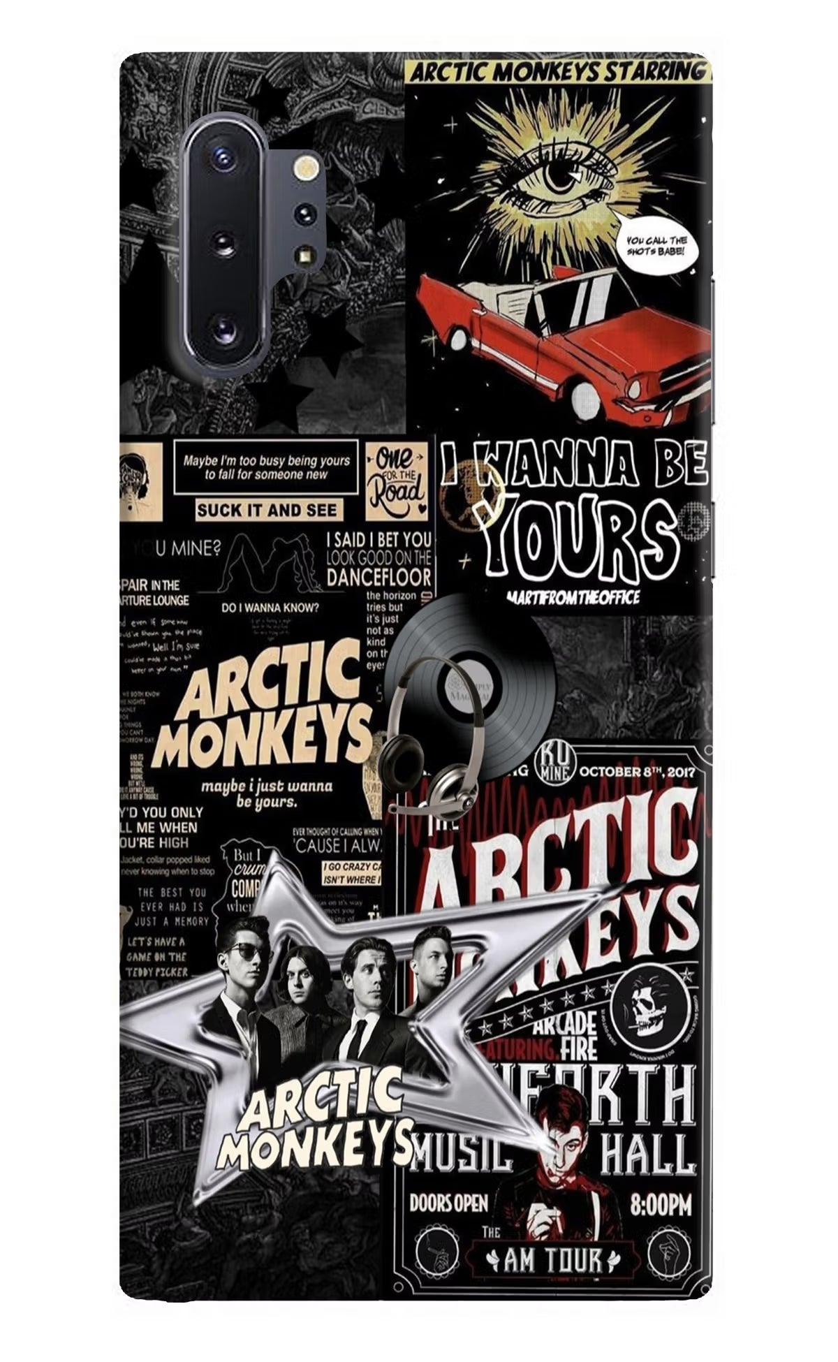 Arctic Monkeys Samsung Note 10 Plus Hard Case Back Cover by Casekaro