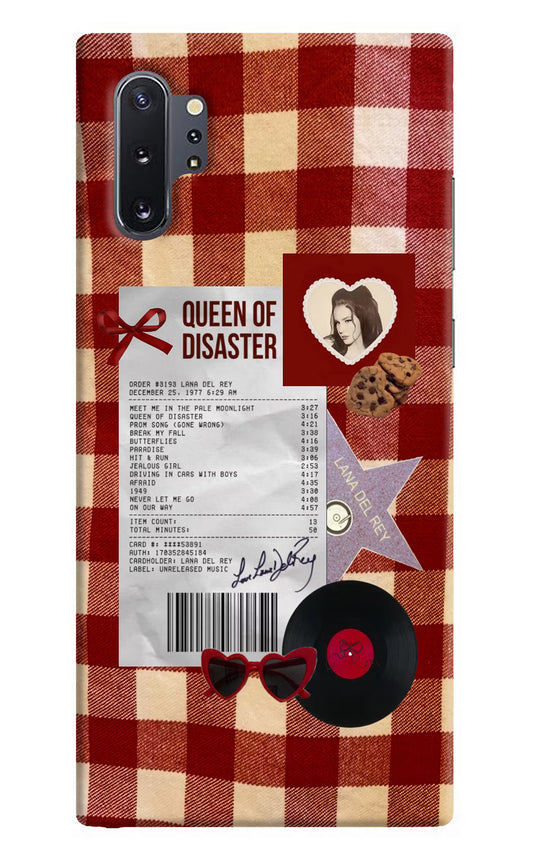 Queen of Disaster Samsung Note 10 Plus Hard Case Back Cover by Casekaro