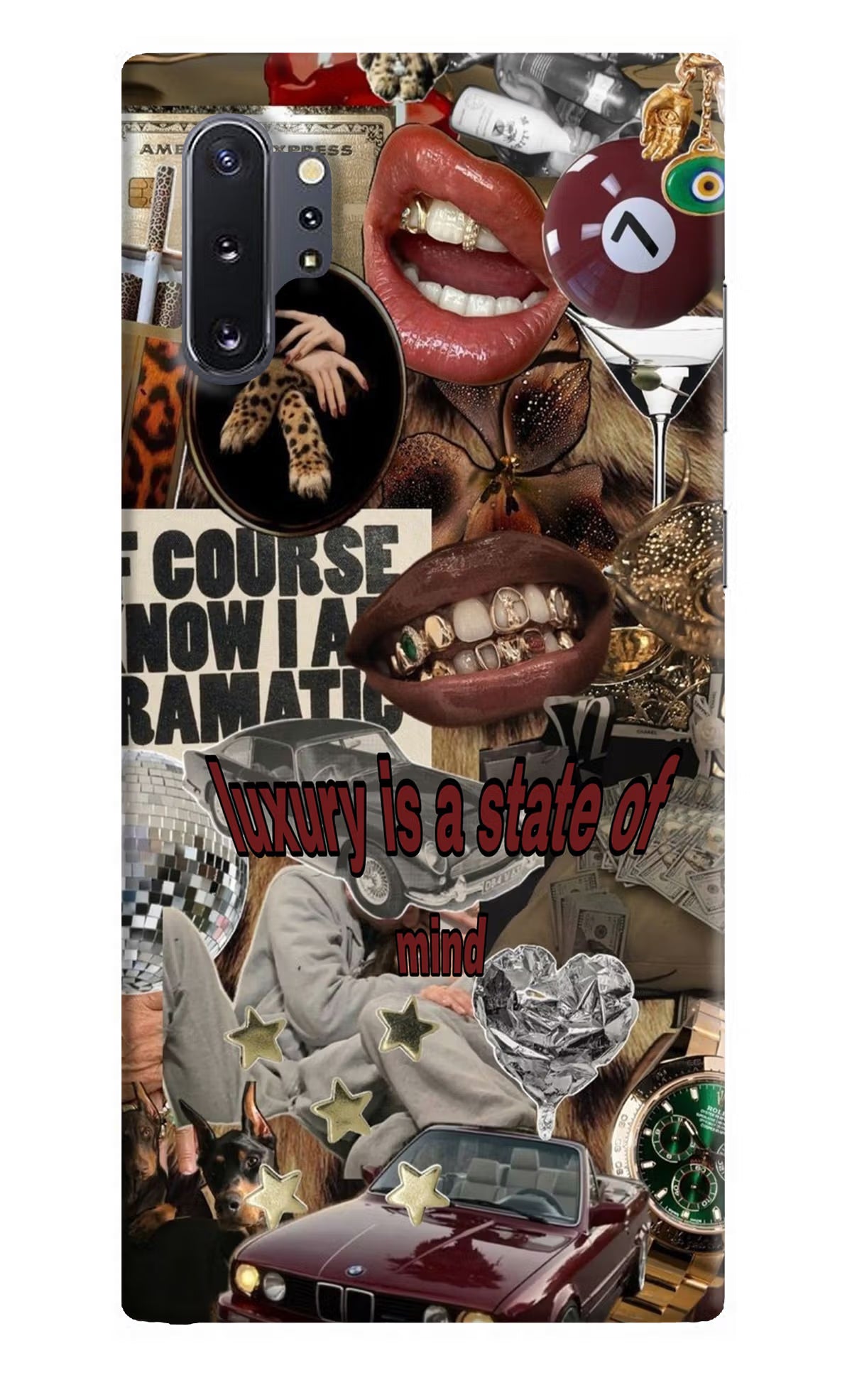 Luxury Samsung Note 10 Plus Hard Case Back Cover by Casekaro