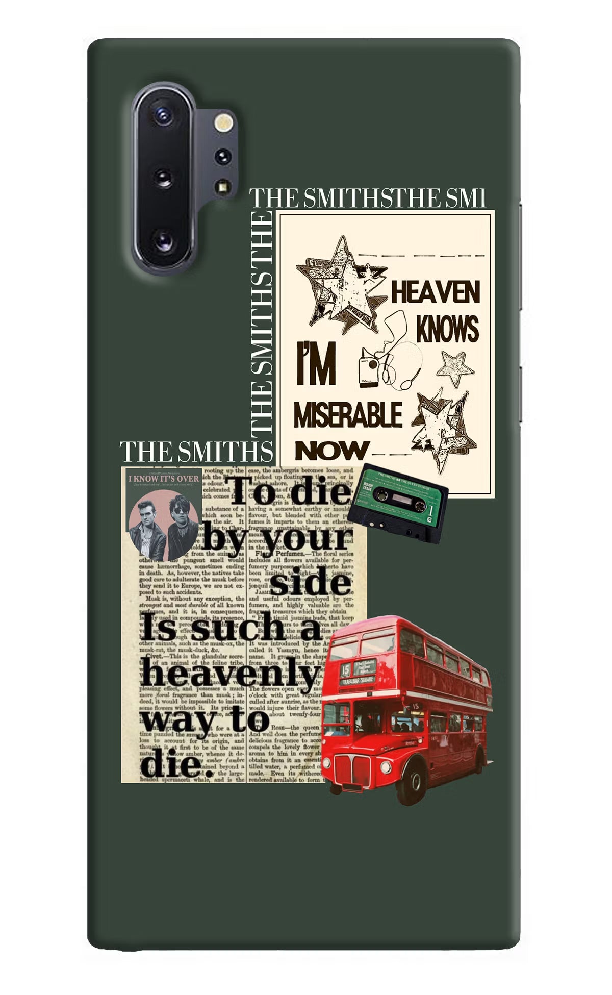 The Smiths Samsung Note 10 Plus Hard Case Back Cover by Casekaro