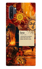 Leo Zodiac Samsung Note 10 Plus Hard Case Back Cover by Casekaro