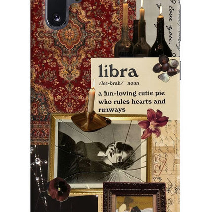 Libra Zodiac Samsung Note 10 Plus Hard Case Back Cover by Casekaro