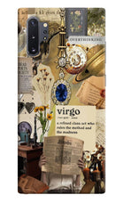 Virgo Zodiac Samsung Note 10 Plus Hard Case Back Cover by Casekaro