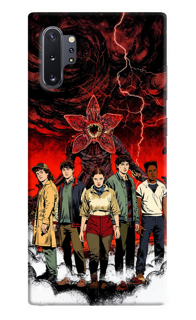Ordinary Things Characters Samsung Note 10 Plus Hard Case Back Cover by Casekaro
