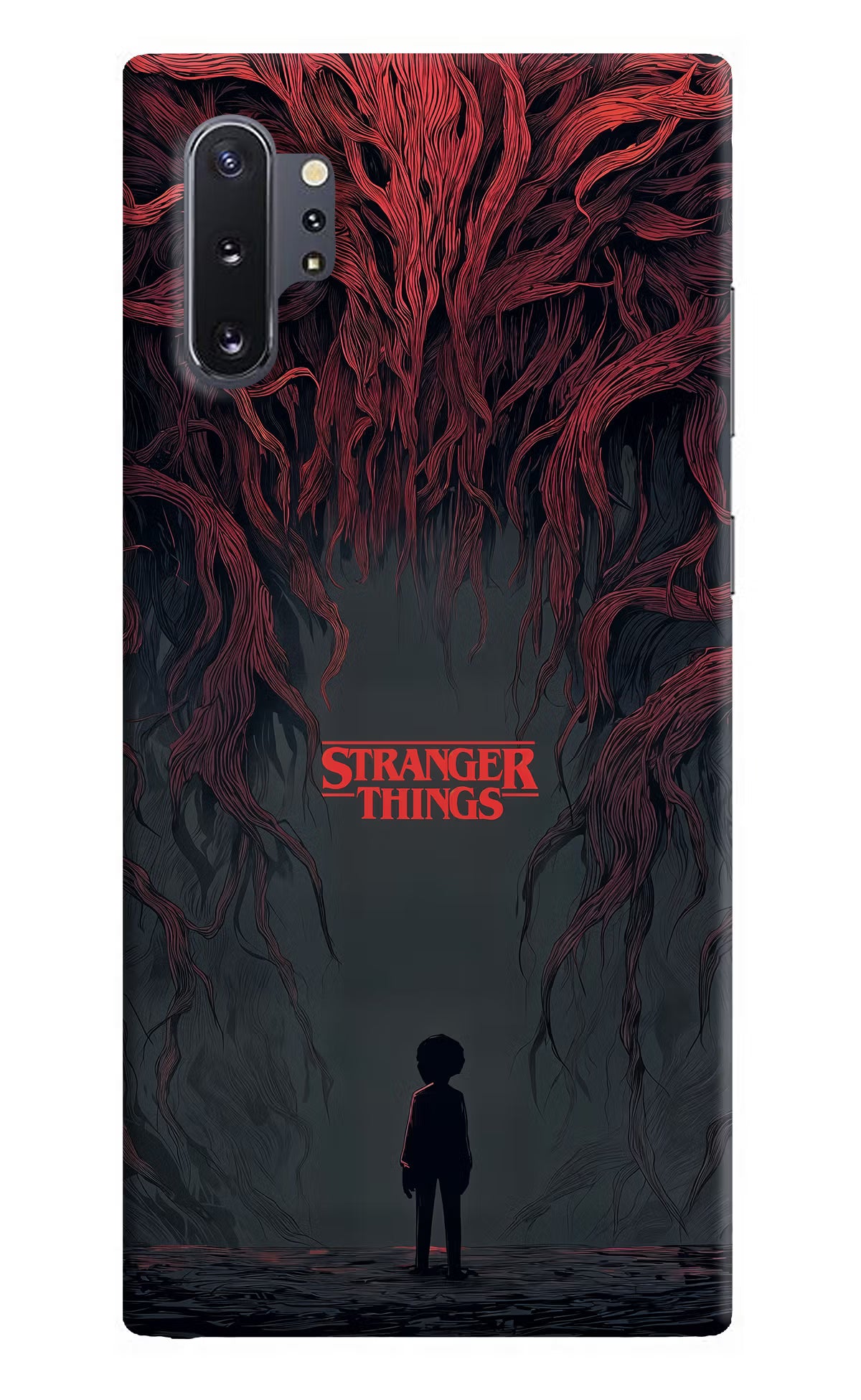 Ordinary Things Dark Side Samsung Note 10 Plus Hard Case Back Cover by Casekaro