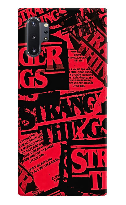 Ordinary Things Samsung Note 10 Plus Hard Case Back Cover by Casekaro